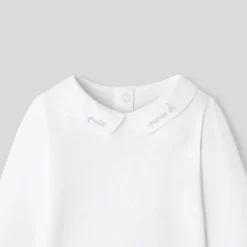 Jacadi Body bébé garçon manches longues - blanc BLANC JACADI Clearance