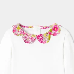 Jacadi Body manches longues bébé fille - lore BLANC/MULTICO Outlet