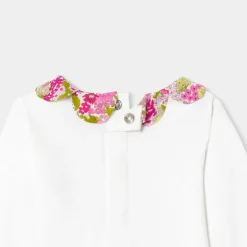 Jacadi Body manches longues bébé fille - lore BLANC/MULTICO Outlet