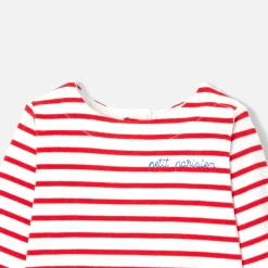 Jacadi Body manches longues bébé garçon - ROUGE/BLANC Sale