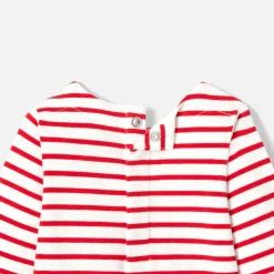 Jacadi Body manches longues bébé garçon - ROUGE/BLANC Sale