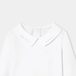 Jacadi Body manches longues bébé garçon - blanc BLANC JACADI Clearance