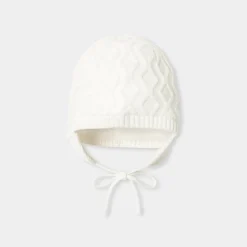 Jacadi Bonnet bébé - blanc doux BLANC DOUX JACADI Discount
