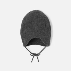Jacadi Bonnet bébé en cachemire - gris anthracite GRIS ANTHRACITE JACADI