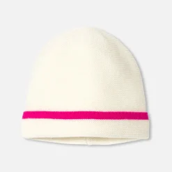 Jacadi Bonnet bébé fille - BLANC/ROSE Sale