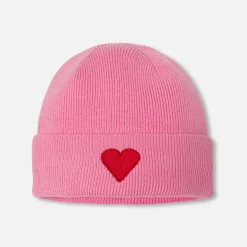 Jacadi Bonnet enfant fille - ROSE TENDRE Discount