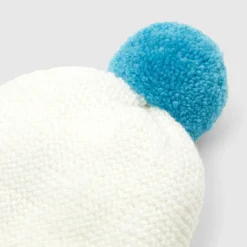 Jacadi Bonnet Love Maille collection solidaire - BLANC/BLEU Outlet