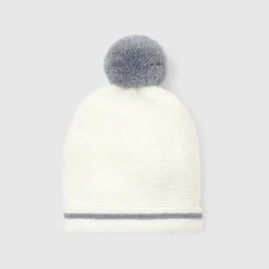 Jacadi Bonnet Love Maille collection solidaire - BLANC/GRIS Online