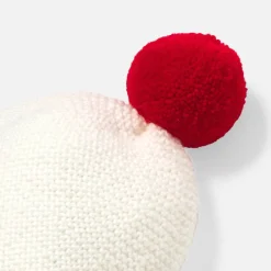 Jacadi Bonnet Love Maille collection solidaire - BLANC/ROSE