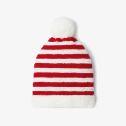 Jacadi Bonnet Love Maille Collection Solidaire - BLANC/ROUGE Sale