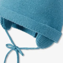 Jacadi Bonnet uni bébé - BLEU DE PRUSSE