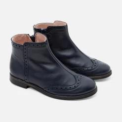 Jacadi Boots enfant fille en cuir MARINE JACADI Online