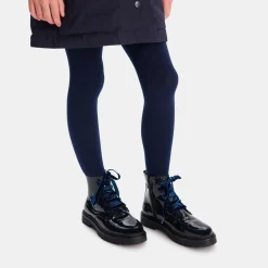 Jacadi Boots enfant fille en cuir verni - marine MARINE JACADI New
