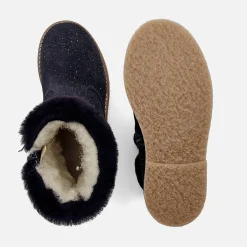 Jacadi Boots fourrées enfant fille - marine MARINE JACADI Discount