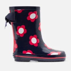 Jacadi Bottes de pluie enfant fille - MARINE/ROUGE
