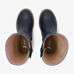 Jacadi Bottes enfant fille en cuir - marine MARINE JACADI Hot