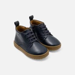 Jacadi Bottillons bébé garçon en cuir - marine MARINE JACADI Sale