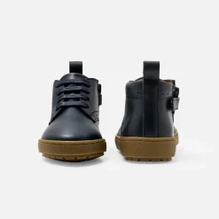 Jacadi Bottillons bébé garçon en cuir - marine MARINE JACADI Sale