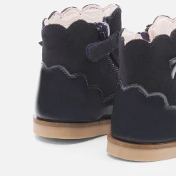 Jacadi Bottines bébé fille en cuir - marine MARINE JACADI New