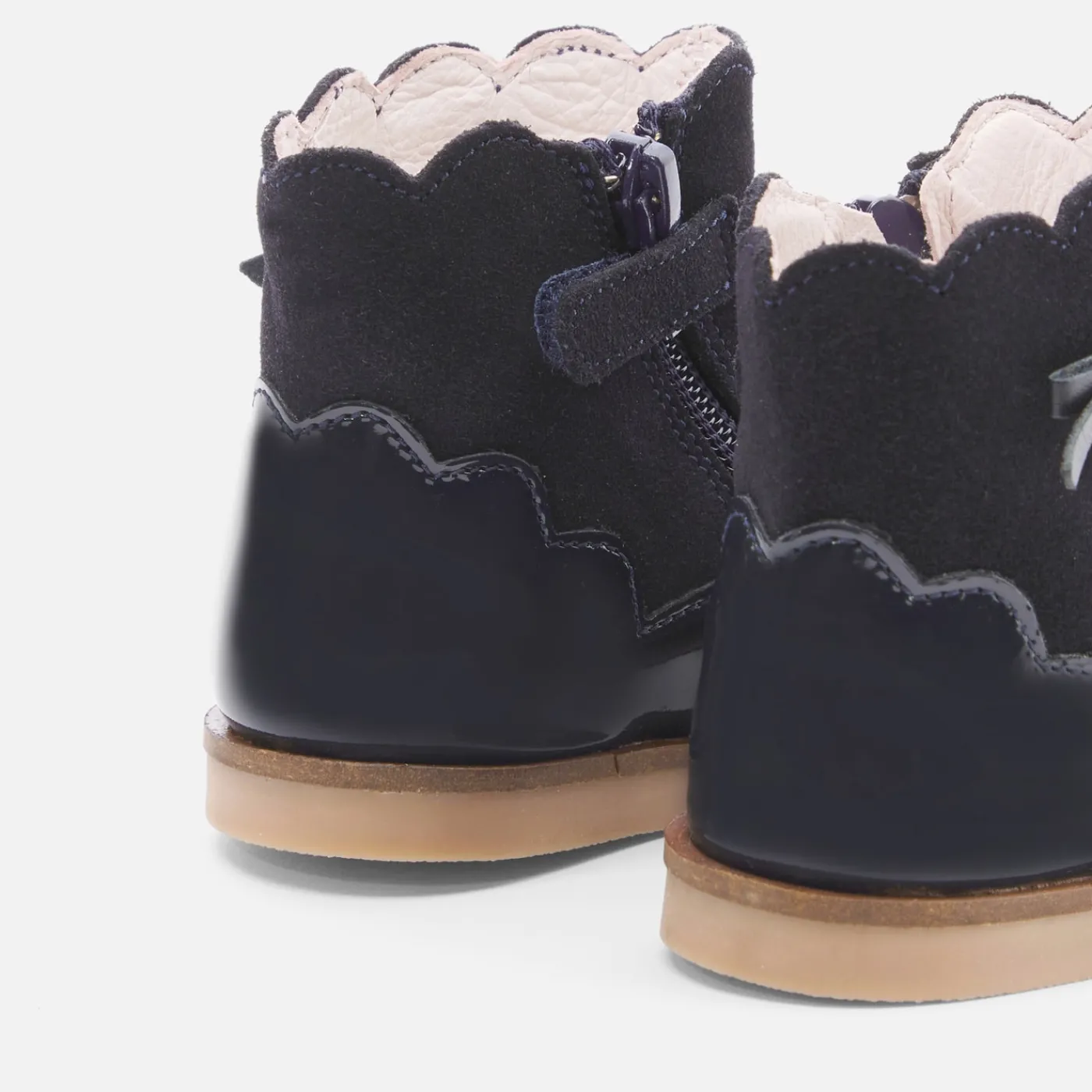 Jacadi Bottines bébé fille en cuir - marine MARINE JACADI New