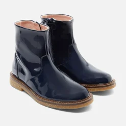 Jacadi Bottines enfant fille en vernis synthé - marine MARINE JACADI