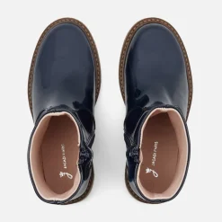 Jacadi Bottines enfant fille en vernis synthé - marine MARINE JACADI
