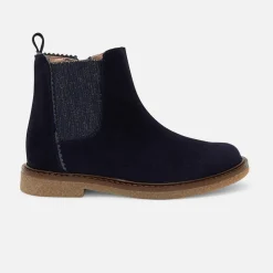 Jacadi Bottines enfant fille en cuir - marine MARINE JACADI