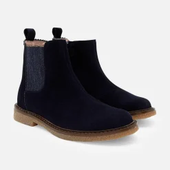 Jacadi Bottines enfant fille en cuir - marine MARINE JACADI