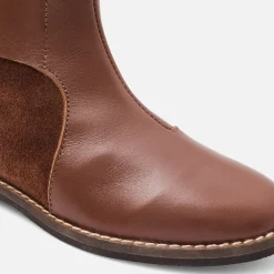 Jacadi Bottines enfant fille en cuir - NATUREL