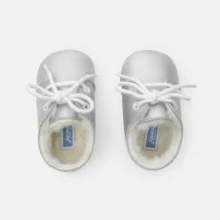 Jacadi Bottons bébé fille fourrés - ARGENT