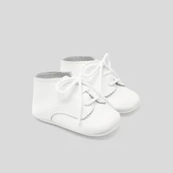 Jacadi Bottons en cuir bébé - blanc BLANC JACADI Hot