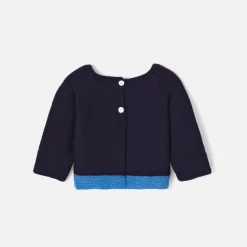 Jacadi Brassière Love Maille collection solidaire - MARINE/BLEU Clearance
