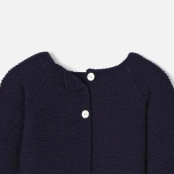 Jacadi Brassière Love Maille collection solidaire - MARINE/BLEU Clearance