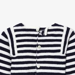 Jacadi Brassière Love Maille Collection Solidaire - ECRU/MARINE Online