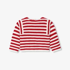 Jacadi Brassière Love Maille Collection Solidaire - BLANC/ROUGE Discount