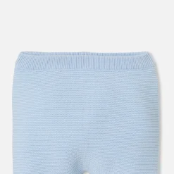 Jacadi Caleçon bébé en point mousse - BLEU PALE Discount