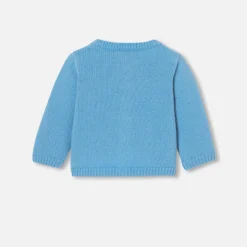Jacadi Cardigan bébé en cachemire - BLEU DE PRUSSE Best