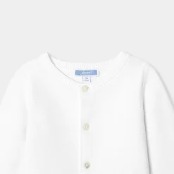 Jacadi Cardigan bébé en coton - blanc BLANC JACADI Discount