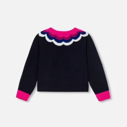 Jacadi Cardigan bébé fille - lore MARINE/MULTICO New