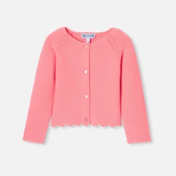 Jacadi Cardigan bébé fille - ROSE INDIEN
