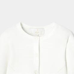 Jacadi Cardigan bébé fille cérémonie - blanc BLANC JACADI Outlet
