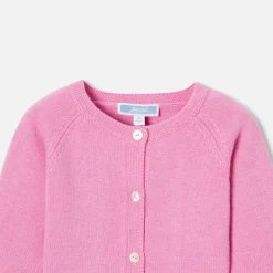 Jacadi Cardigan bébé fille en jersey - ROSE MOYEN Sale