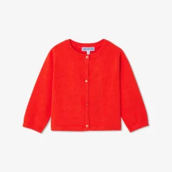 Jacadi Cardigan bébé fille en jersey - TANGERINE Hot