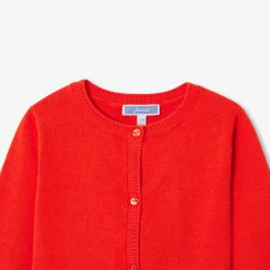 Jacadi Cardigan bébé fille en jersey - TANGERINE Hot