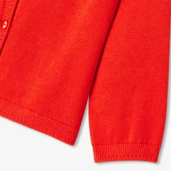 Jacadi Cardigan bébé fille en jersey - TANGERINE Hot
