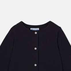 Jacadi Cardigan bébé fille en molleton - marine MARINE JACADI