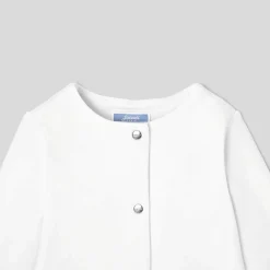 Jacadi Cardigan bébé fille en molleton - blanc BLANC JACADI Outlet