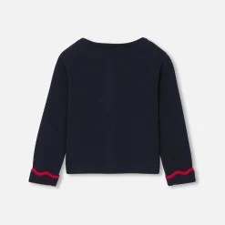 Jacadi Cardigan bébé fille en tricot - marine MARINE JACADI