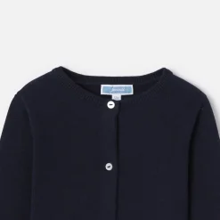 Jacadi Cardigan bébé fille en tricot - marine MARINE JACADI