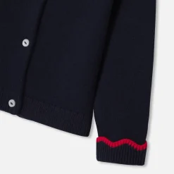Jacadi Cardigan bébé fille en tricot - marine MARINE JACADI